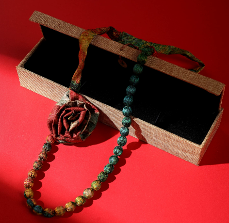 Rose Bodhi Necklace