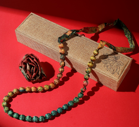 Rose Bodhi Necklace