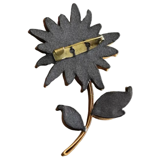 Sunflower Brooch